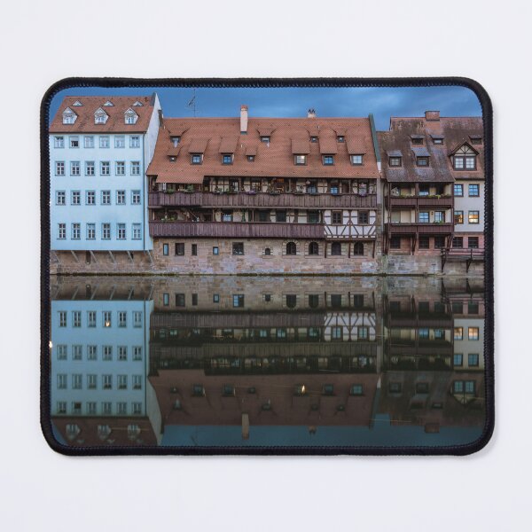Item preview, Nuremberg Old Town Traditional Riverside Architecture designed and sold by WorldScenery.