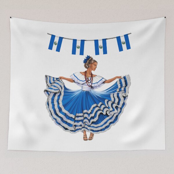 Item preview, El Salvador Dancer designed and sold by underheaven.