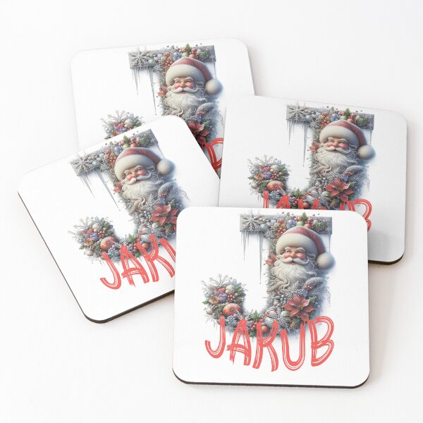 Item preview, Name Jakub. My name is Jakub. Christmas initial. designed and sold by MagelliShop.