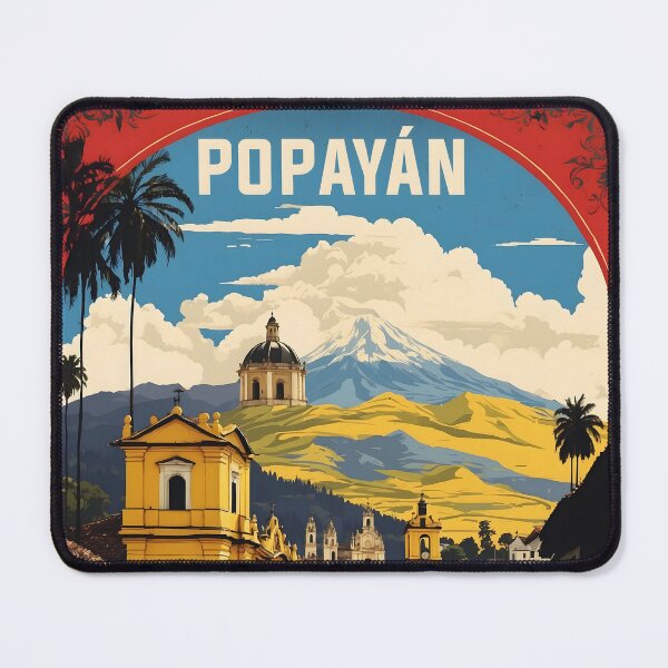 Item preview, Popayan Colombia Retro Vintage Poster Tourism designed and sold by TravelersGems.