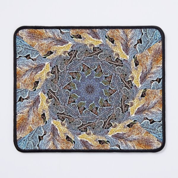 Item preview, Frosted oak leaves 2, paint effect kaleidoscope 1 designed and sold by paulboizot.