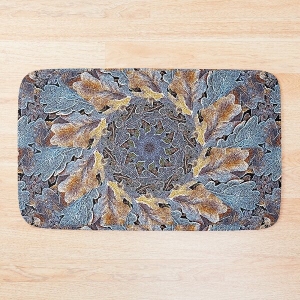 Item preview, Frosted oak leaves 2, paint effect kaleidoscope 1 designed and sold by paulboizot.