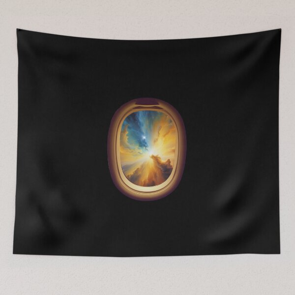 Item preview, Plane window galaxy designed and sold by Only Good Vibes.