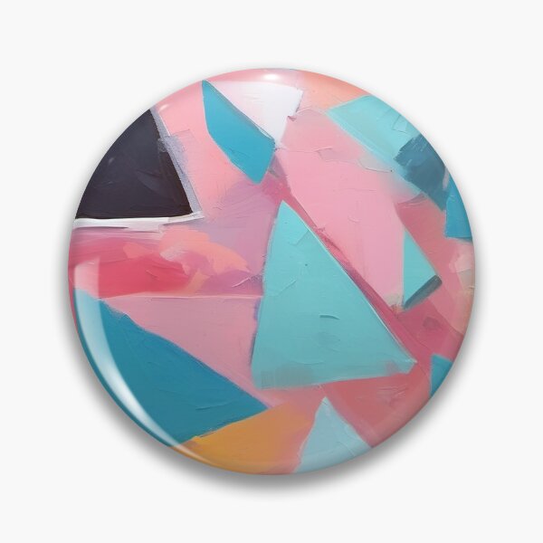 Item preview, Kandinsky Abstract with Triangles designed and sold by maniacfitness.