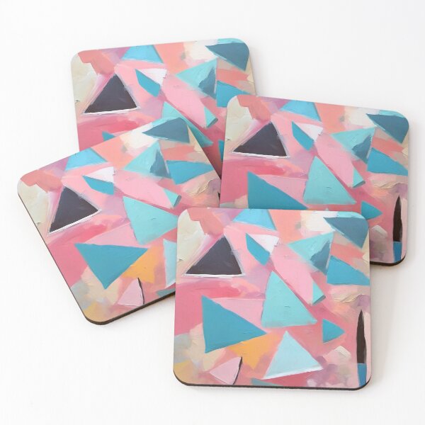Item preview, Kandinsky Abstract with Triangles designed and sold by maniacfitness.
