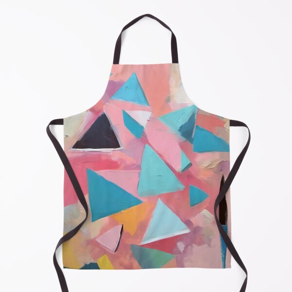 Item preview, Kandinsky Abstract with Triangles designed and sold by maniacfitness.