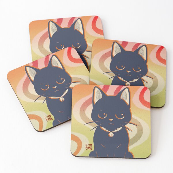 Item preview, Cute Face Cat designed and sold by BATKEI ART.