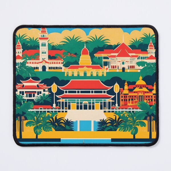 Item preview, Sepang Hill Malaysia Vintage Travel Tourism designed and sold by TravelersGems.