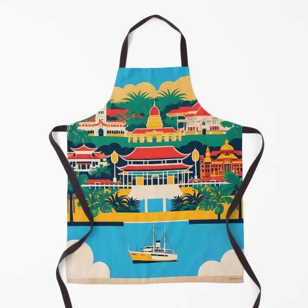 Item preview, Sepang Hill Malaysia Vintage Travel Tourism designed and sold by TravelersGems.