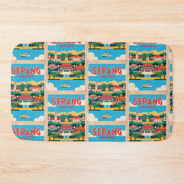 Item preview, Sepang Hill Malaysia Vintage Travel Tourism designed and sold by TravelersGems.
