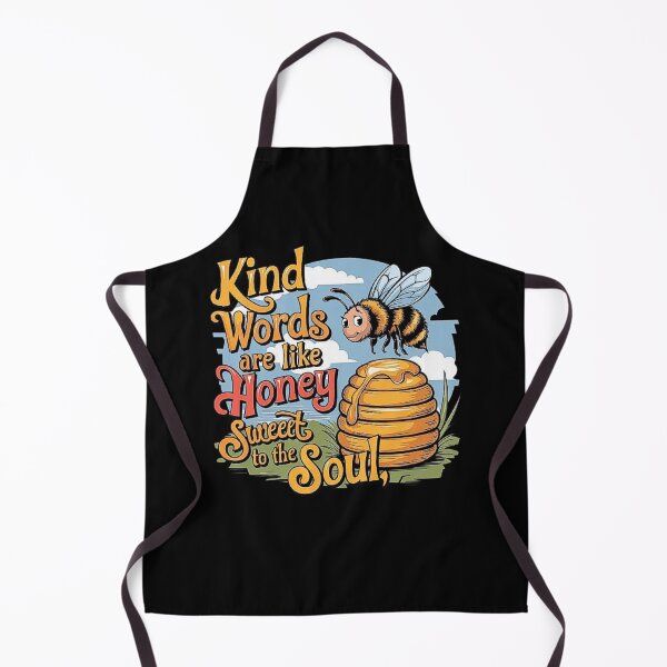 Item preview, Kind Words Like Honey Design - Inspirational and Sweet Quote Artwork designed and sold by love3617.