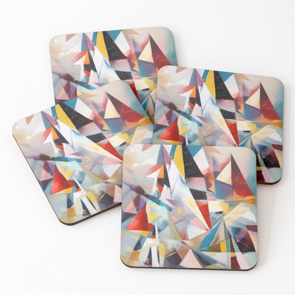 Item preview, Wassily Kandinsky Dynamic Shapes designed and sold by maniacfitness.