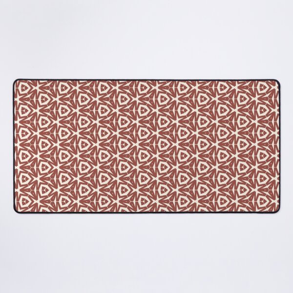 Item preview, Symmetrical Brown Star Motif Pattern designed and sold by Genie-0750.