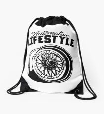 Automotive Lifestyle BBS Wheel Drawstring Bag