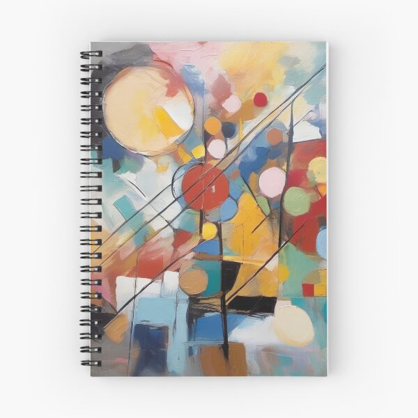 Item preview, Kandinsky Abstract Composition designed and sold by maniacfitness.