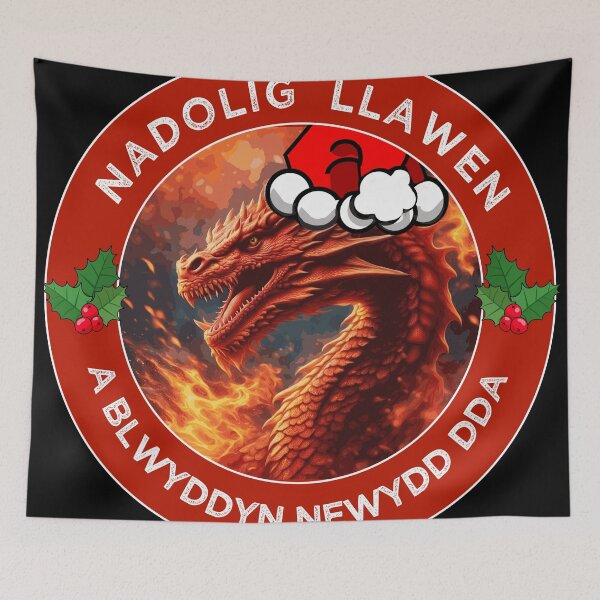 Item preview, NADOLIG LLAWEN 1 designed and sold by Marni Scofidio Desi9ns.