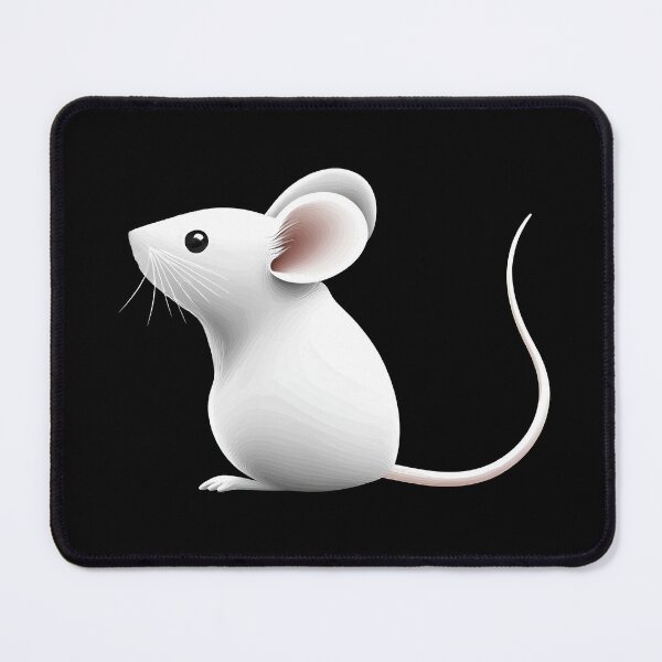Item preview, Adorable White Mouse designed and sold by vfxbear.