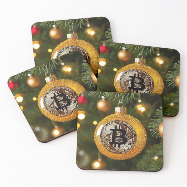 Item preview, Bitcoin Holiday: Festive Crypto Xmas Ball designed and sold by RK - Shop.