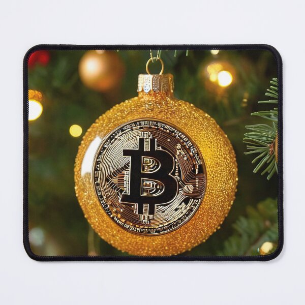 Item preview, Bitcoin Holiday: Festive Crypto Xmas Ball designed and sold by RK - Shop.