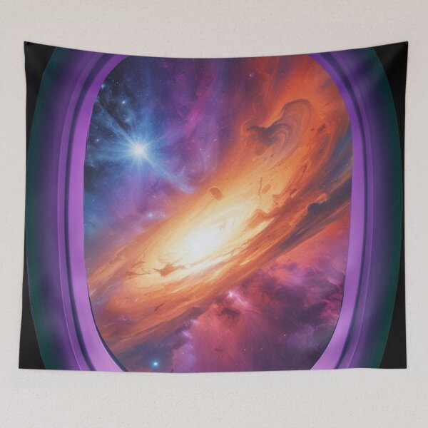 Item preview, Plane window galaxy designed and sold by Only Good Vibes.