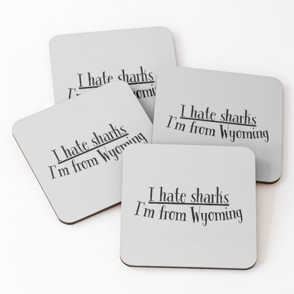 Item preview, I hate sharks Sharknado movie quote designed and sold by Grace-Gorilla.