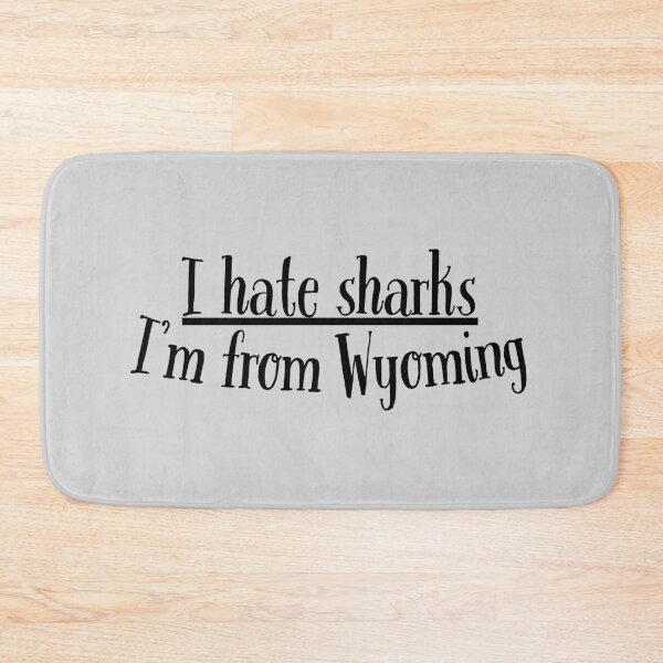 Item preview, I hate sharks Sharknado movie quote designed and sold by Grace-Gorilla.