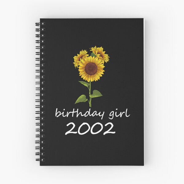 Item preview, Sunflower Birthday Girl 2002 Design - Vintage Aesthetic designed and sold by Tujzui.