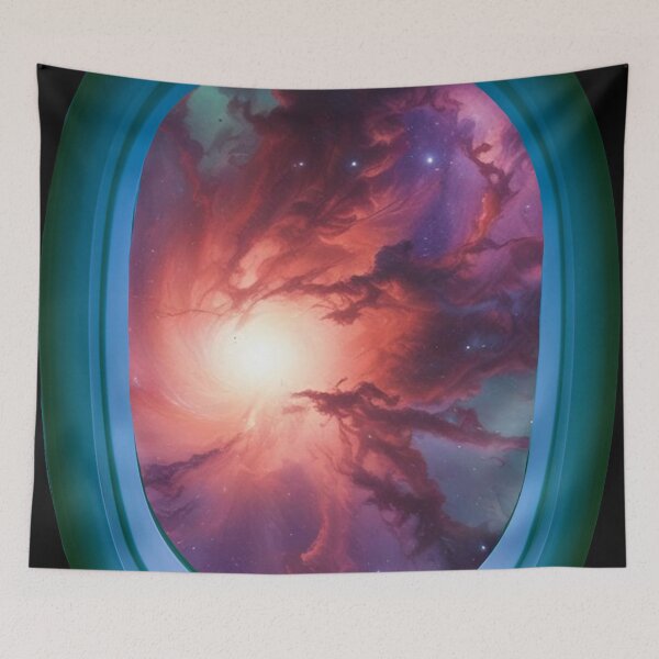Item preview, Plane window galaxy designed and sold by Only Good Vibes.