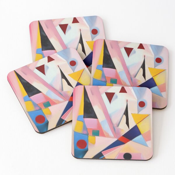 Item preview, Wassily Kandinsky Shapes Composition designed and sold by maniacfitness.