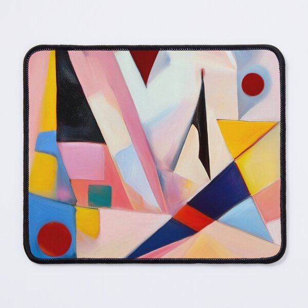 Item preview, Wassily Kandinsky Shapes Composition designed and sold by maniacfitness.