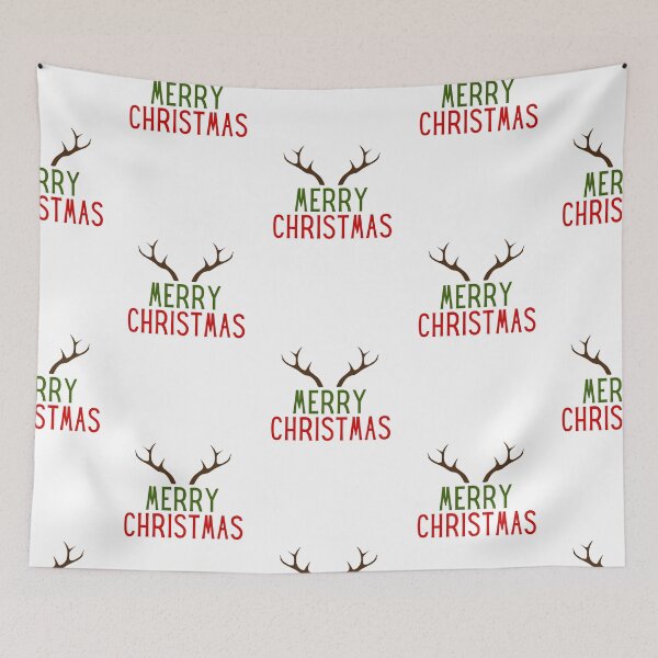 Item preview, Merry Christmas and Deer designed and sold by reishiandesigns.