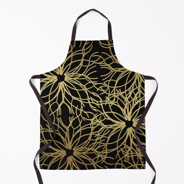 Item preview, Abstract Golden Flowers designed and sold by OtterFactory.