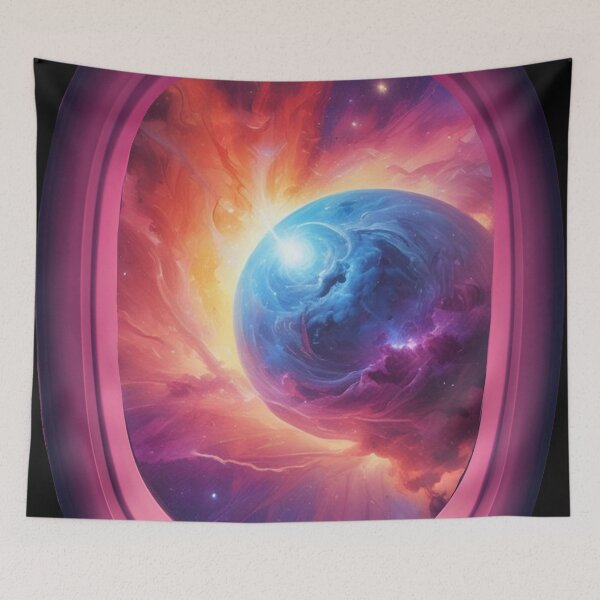 Item preview, Plane window galaxy designed and sold by Only Good Vibes.