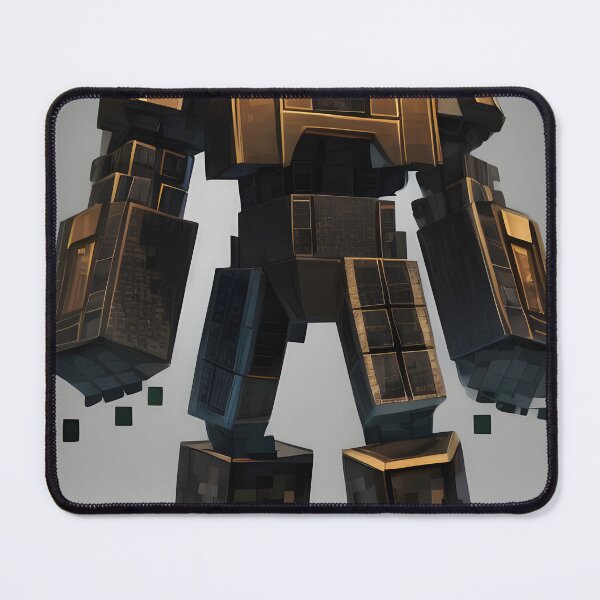 Item preview, pixel block robot designed and sold by artelia24.