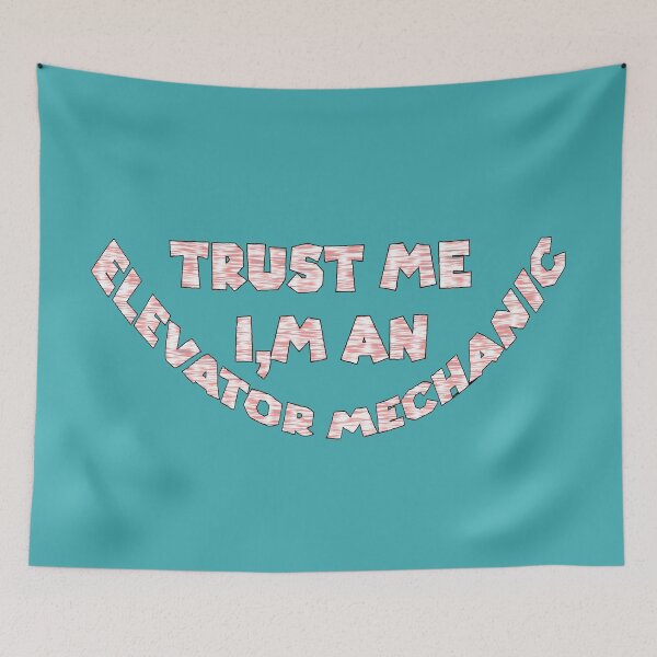 Item preview, Trust Me I Am an Elevator Mechanic – Funny & Professional Trade Design – Gift for Mechanics designed and sold by sednalafandy79.