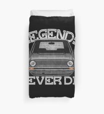 Golf 1 GTI MK1 "Legends Never Die" Duvet Cover