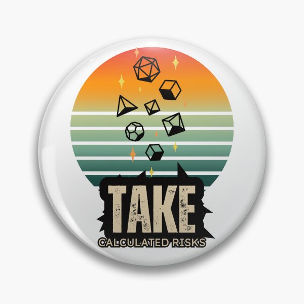 Item preview, Take Calculated Risks designed and sold by TallulahsShop.