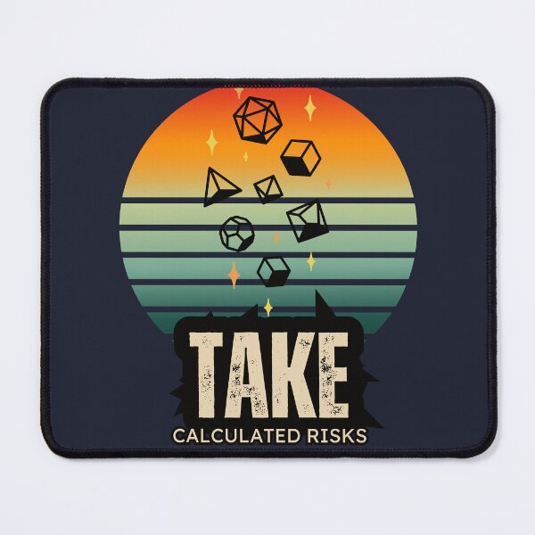 Item preview, Take Calculated Risks designed and sold by TallulahsShop.