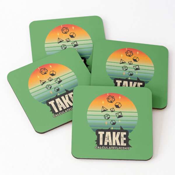 Item preview, Take Calculated Risks designed and sold by TallulahsShop.