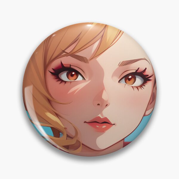Item preview, anime girl portrait warm colours designed and sold by artelia24.