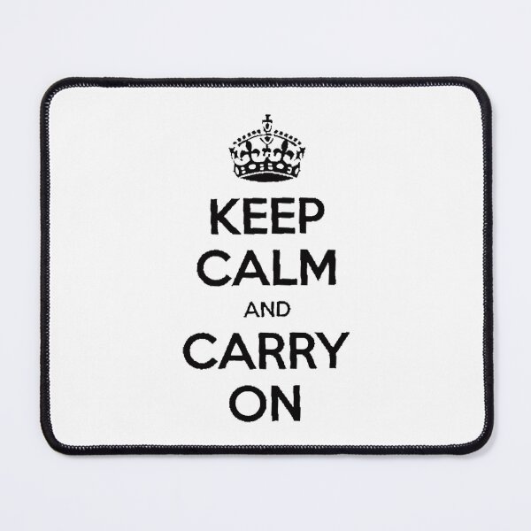 Item preview, KEEP CALM AND CARRY ON designed and sold by PGAart.