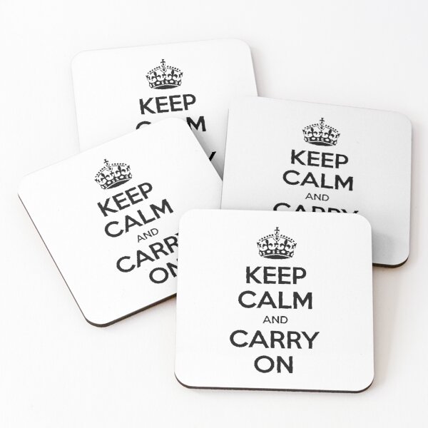Item preview, KEEP CALM AND CARRY ON designed and sold by PGAart.