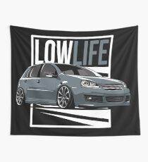Tela decorativa Golf 5 MK5 & quot; Baja vida & quot;