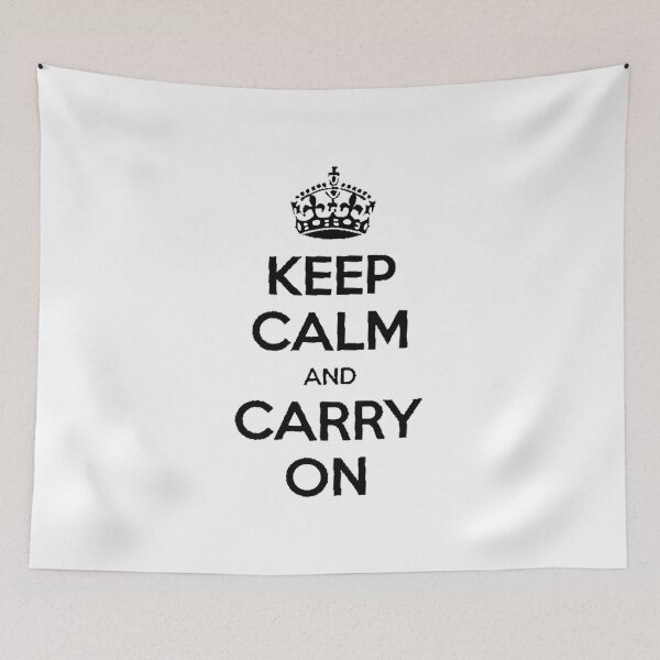 Item preview, KEEP CALM AND CARRY ON designed and sold by PGAart.