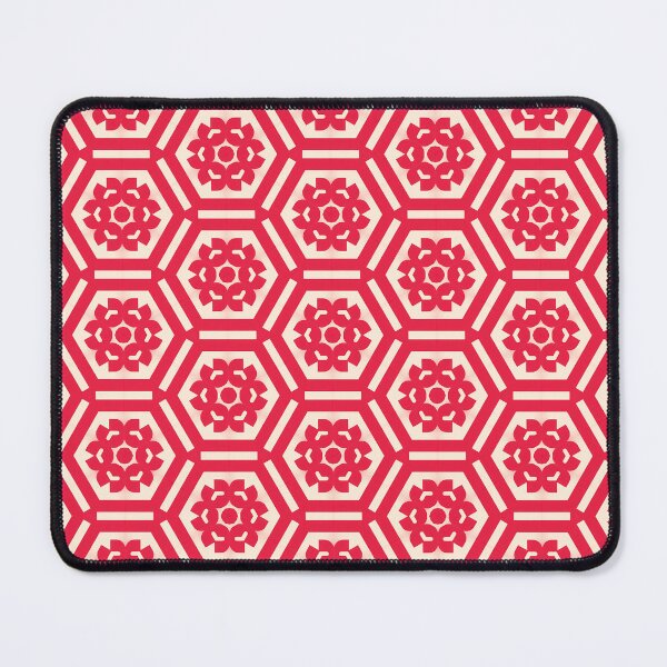 Item preview, Geometric Floral Hexagon Pattern designed and sold by Genie-0750.