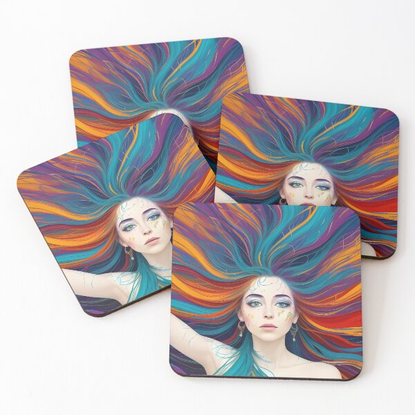 Item preview, Colour brilliant paint girl  designed and sold by artelia24.