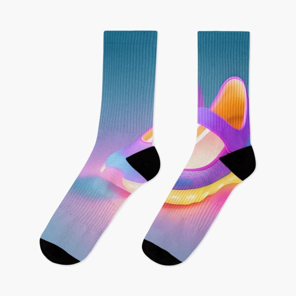 Item preview, fluorescent brilliant  shoes designed and sold by artelia24.