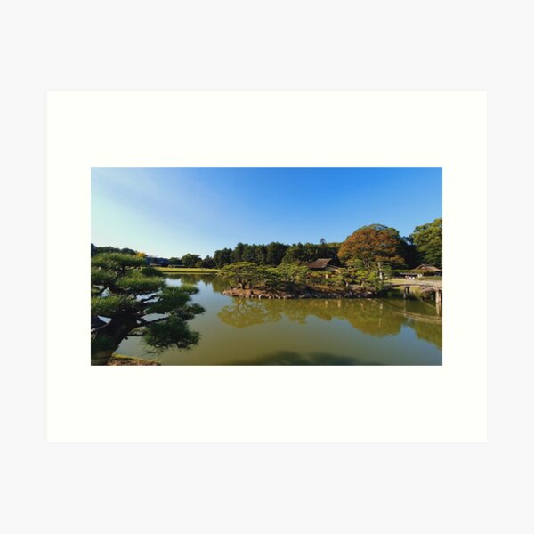 Japanese Garden Art Print
