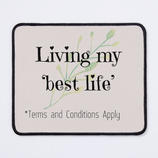 Item preview, Living my 'best life' designed and sold by 48remarks.