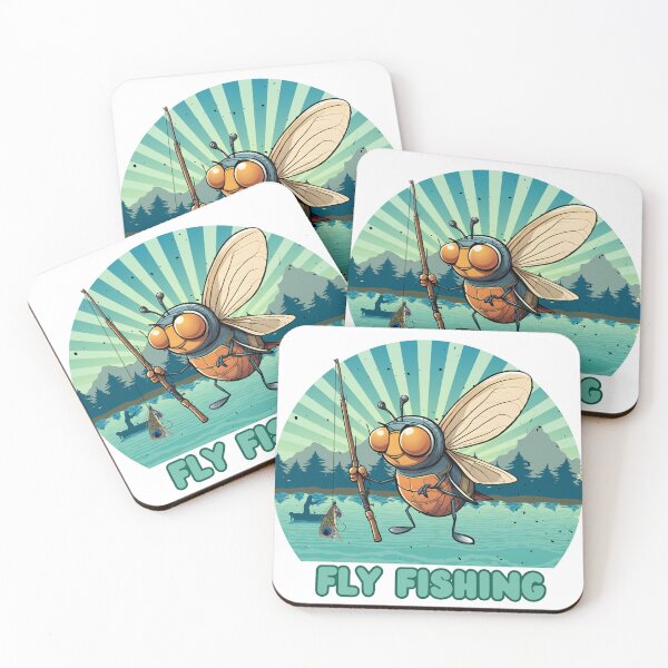 Item preview, Fly Fishing - Humorous Fishing Design designed and sold by JCRockDesign.